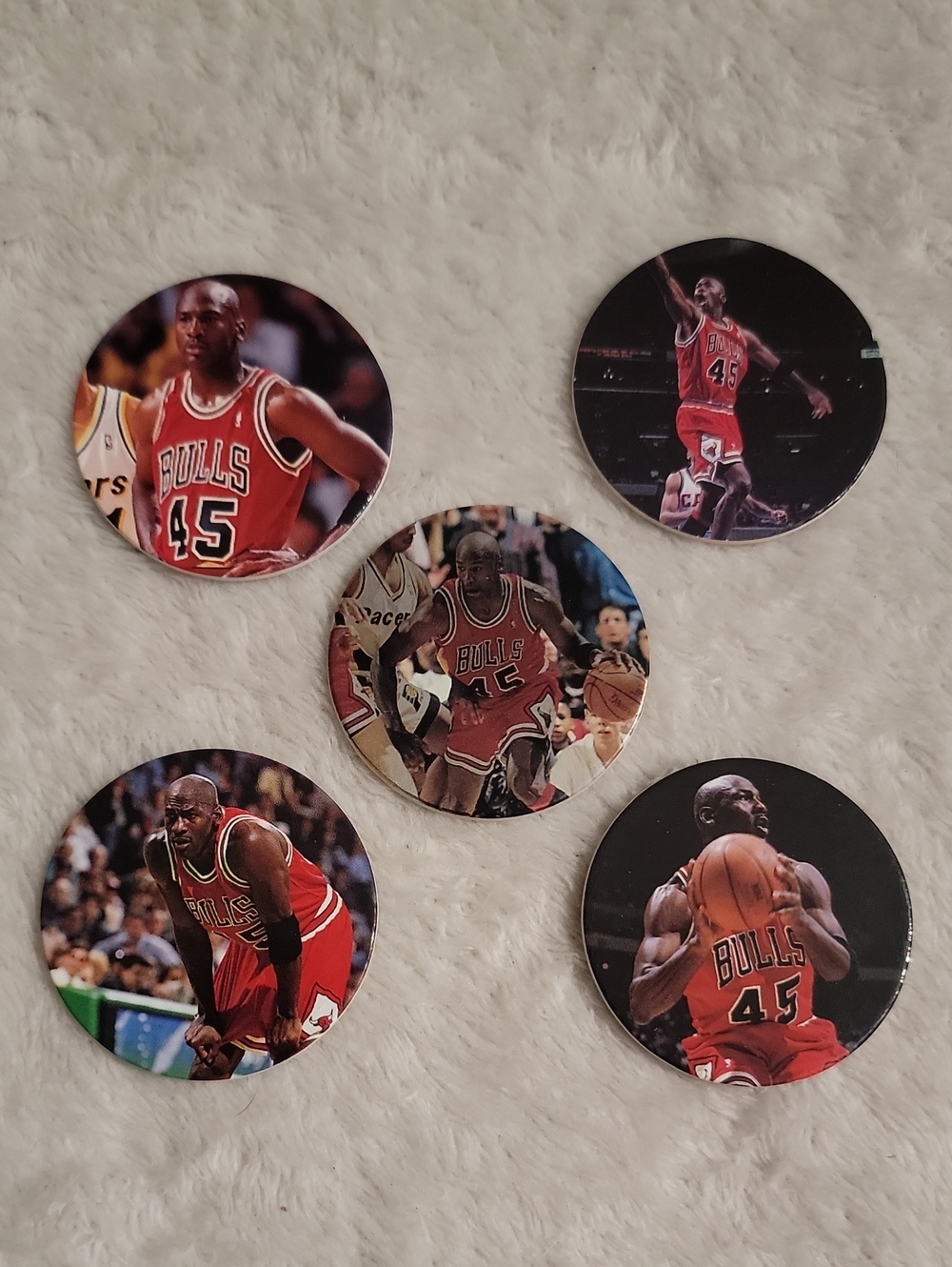 Vintage Michael Jordan Upper Deck basketball Pogs